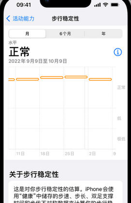 新吴iPhone手机维修如何在iPhone开启'步行稳定性通知'