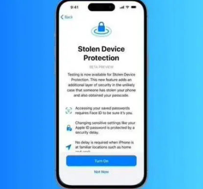 新吴苹果授权维修店分享被盗设备保护功能开启方法 